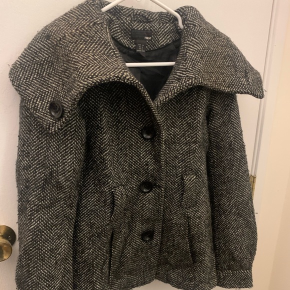 H&M Houndstooth Coat - Picture 3 of 5
